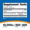 Nutricost Vitamin A 10,000 IU, 500 Soft Gel Supplement