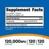 Nutricost Serrapeptase 120,000 SPU, 120 Capsules - Vegetarian Supplement