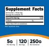 Nutricost Pure D-Ribose Powder (250 Grams) - Non-GMO Supplement